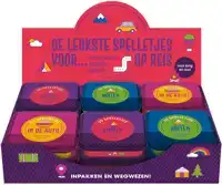 DISPLAY 50 SPELLETJES VOOR OP REIS - 3 X 4 EX.