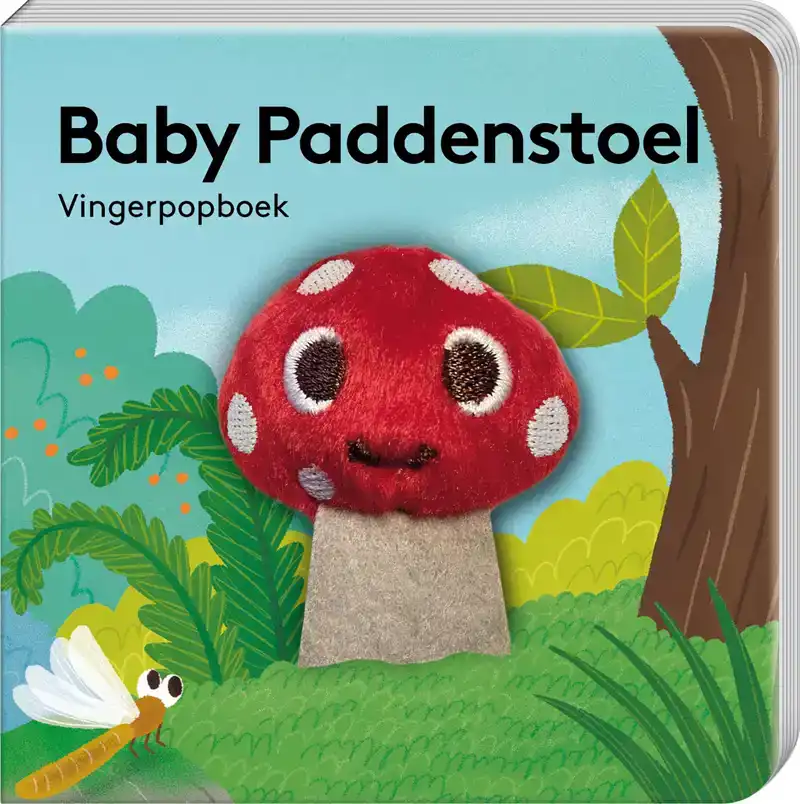 BABY PADDENSTOEL VINGERPOPBOEKJE