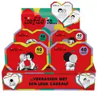 DISPLAY LIEFDE IS... HARTENDOOSJES 4 X 3 EX.