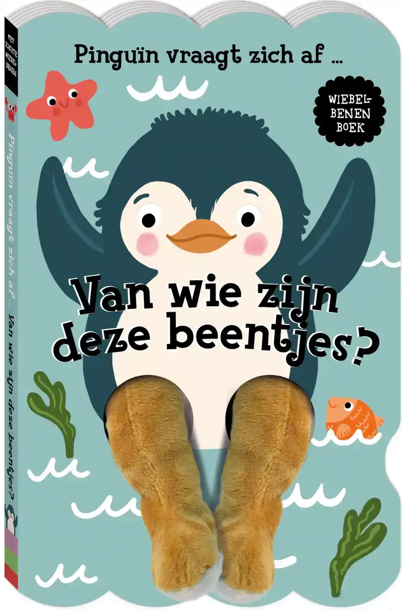 VAN WIE ZIJN DEZE BEENTJE - PINGUIN VRAAGT ZICH AF...