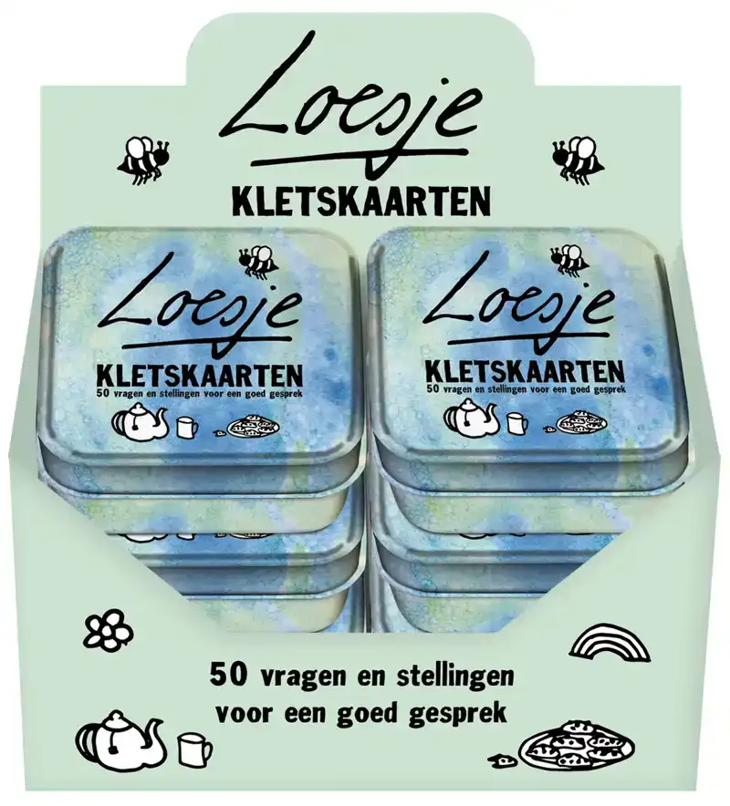 DISPLAY LOESJE - KLETSKAARTEN 1 X 6 EX.