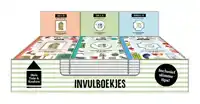 DISPLAY INVULBOEKJES 3 X 5 EX.