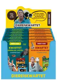 DISPLAY FREEK VONK DIERENKWARTET 2 X 5 EX.