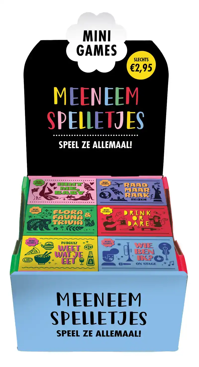 DISPLAY MINI GAMES 6 X 4 EX.