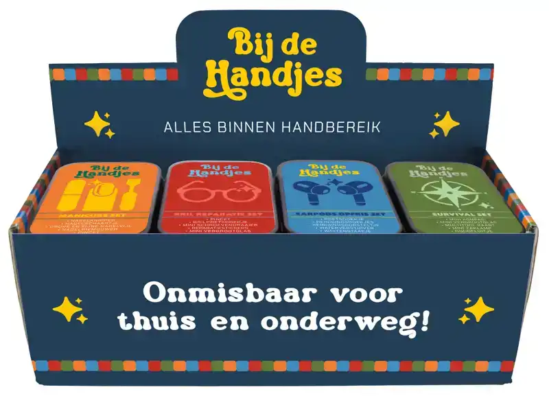 DISPLAY BIJ DE HANDJES 4 X 4 EX.