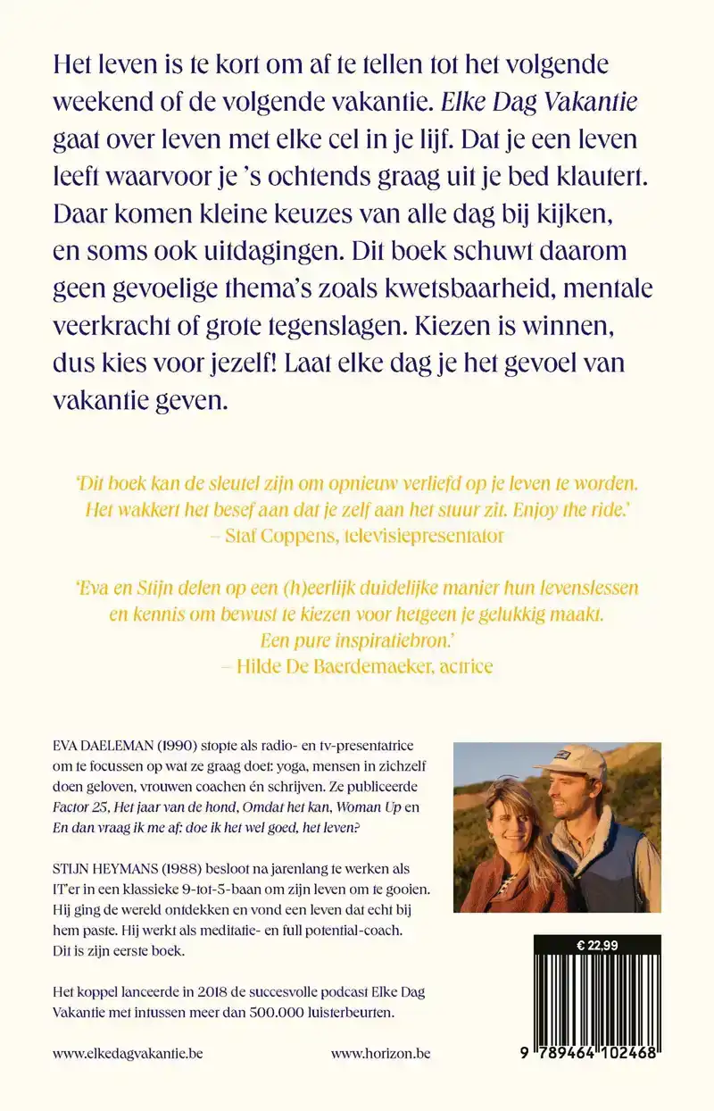 ELKE DAG VAKANTIE