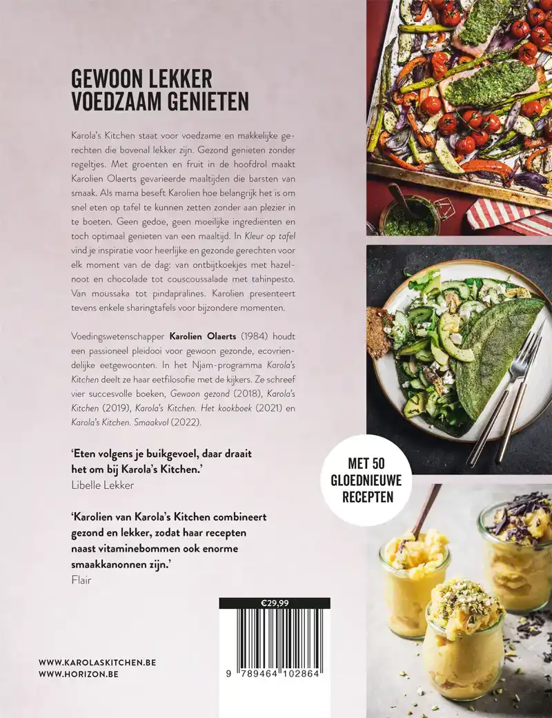 KAROLA'S KITCHEN: KLEUR OP TAFEL