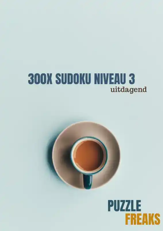 300X SUDOKU NIVEAU 3