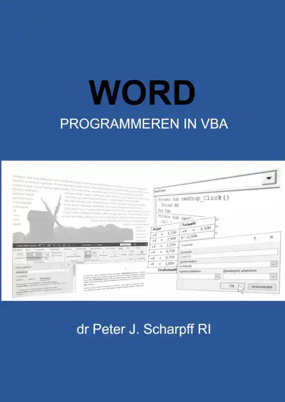 WORD PROGRAMMEREN IN VBA