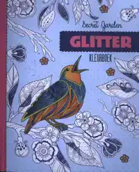 GLITTER KLEURBOEKEN - SECRET GARDEN