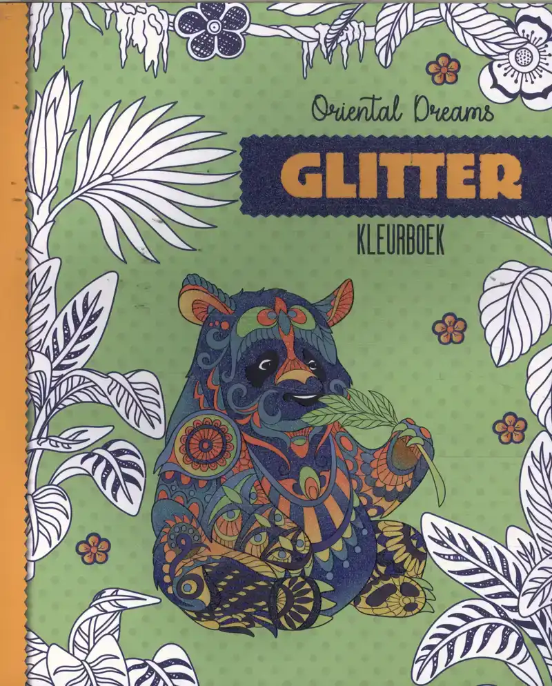 KLEURBOEK INTERSTAT GLITTER ORIENTAL