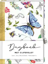 DAGBOEK MET CIJFERSLOT VOOR VOLWASSENEN - BOTANICAL