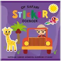 OP SAFARI STICKER DOEBOEK - (SET VAN 4)