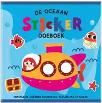 DE OCEAAN STICKER DOEBOEK - (SET VAN 4)