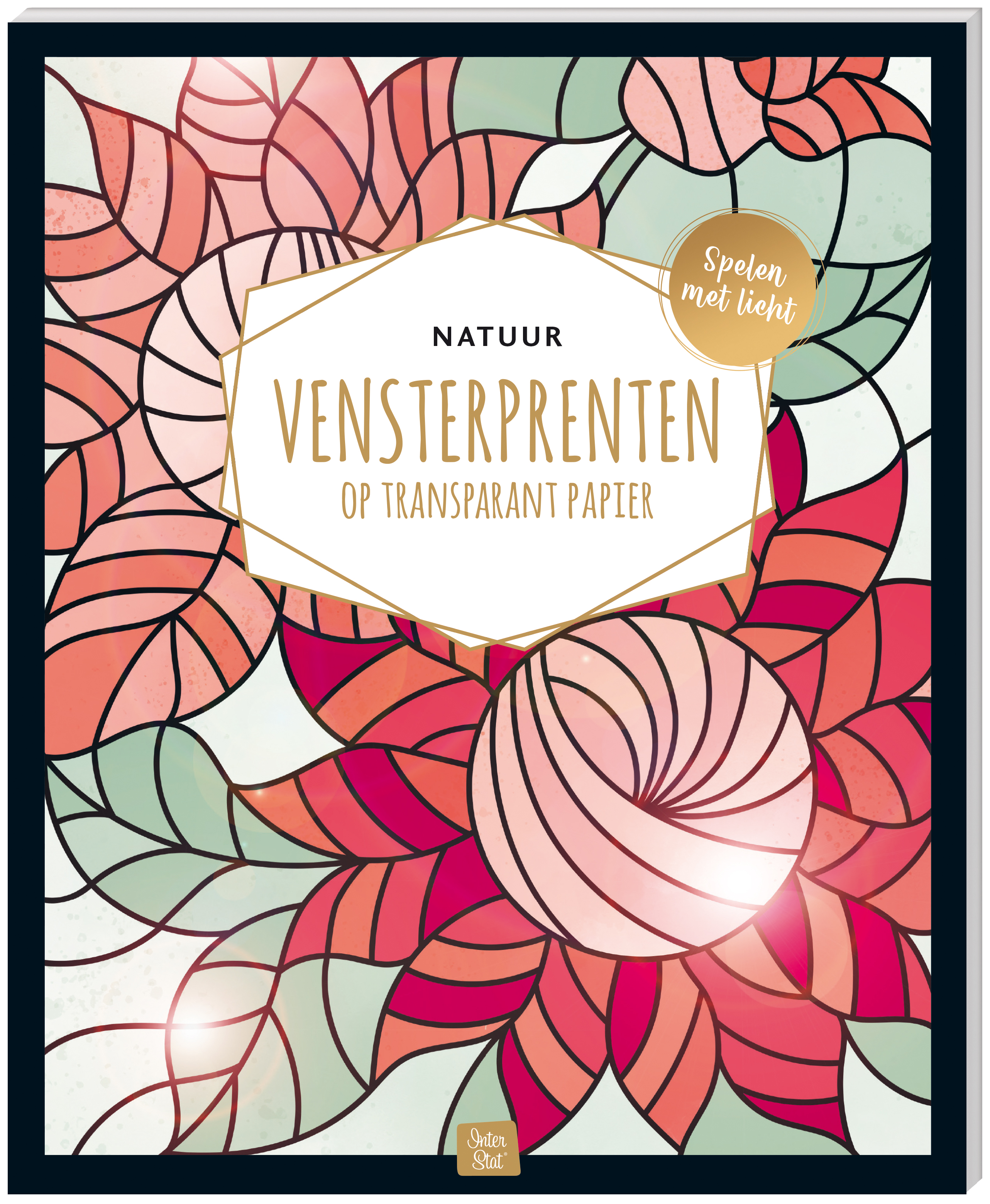 VENSTERPRENTEN OP TRANSPARANT PAPIER - NATUUR