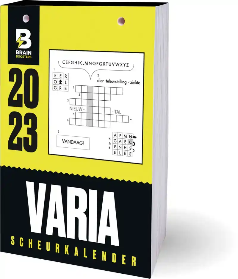 BRAINBOOSTERS VARIA SCHEURKALENDER