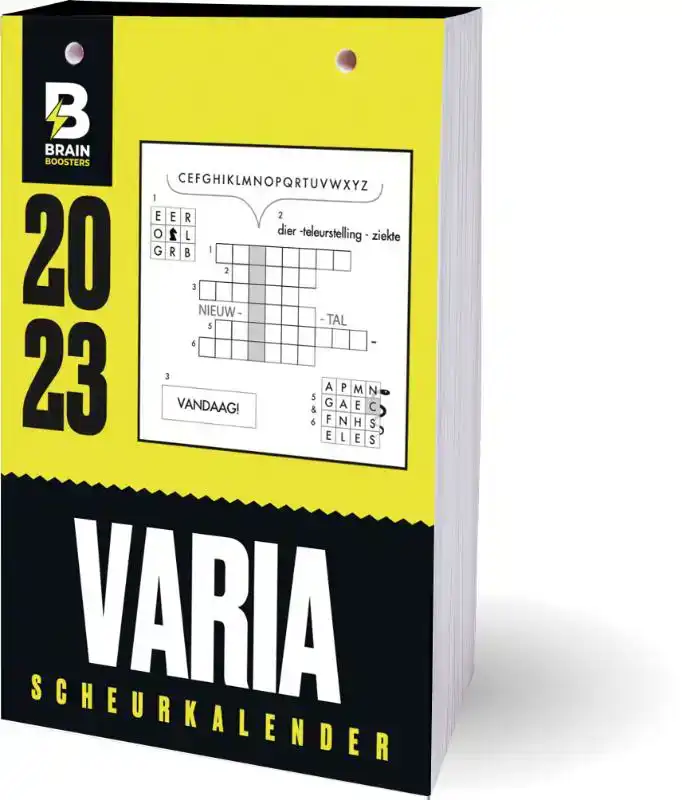BRAINBOOSTERS VARIA SCHEURKALENDER
