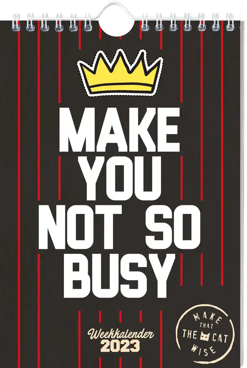 MAKE THAT THE CAT WISE WEEKKALENDER