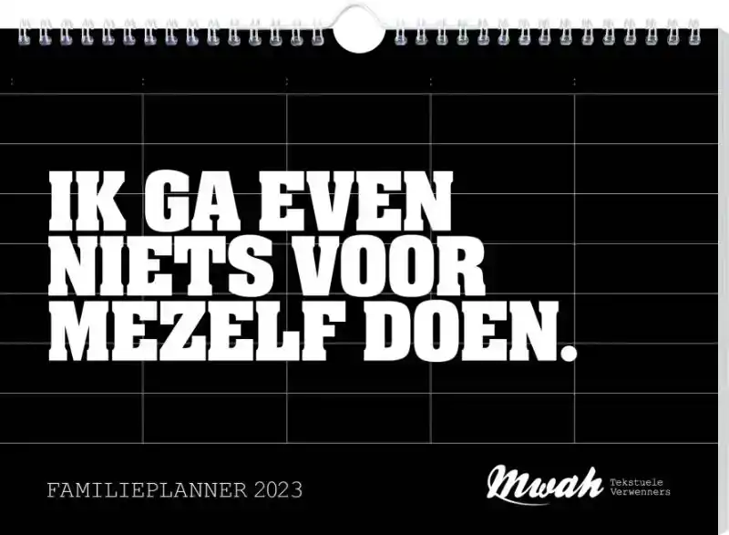 MWAH FAMILIEPLANNER - 2023