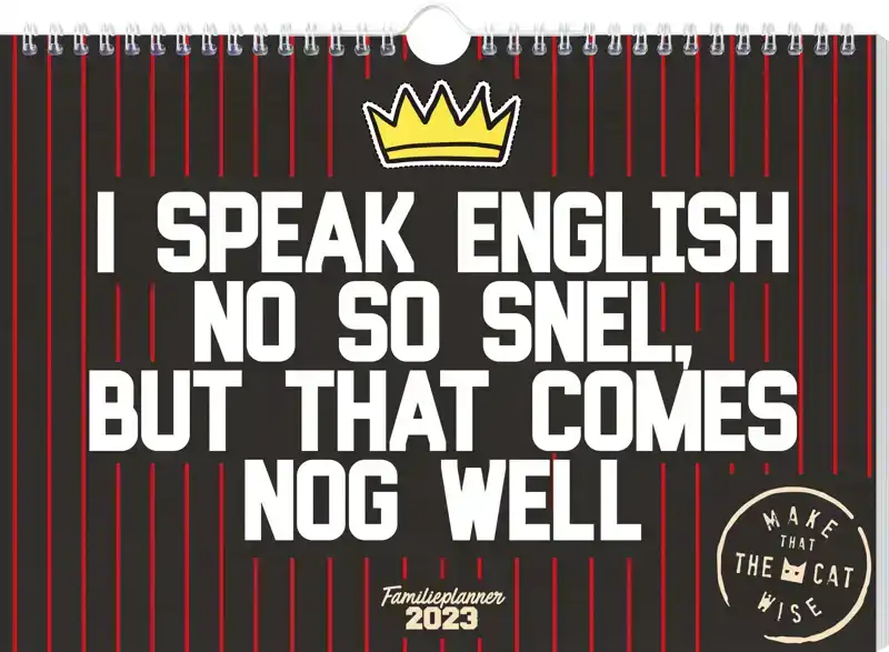 MAKE THAT THE CAT WISE FAMILIEPLANNER- 2023