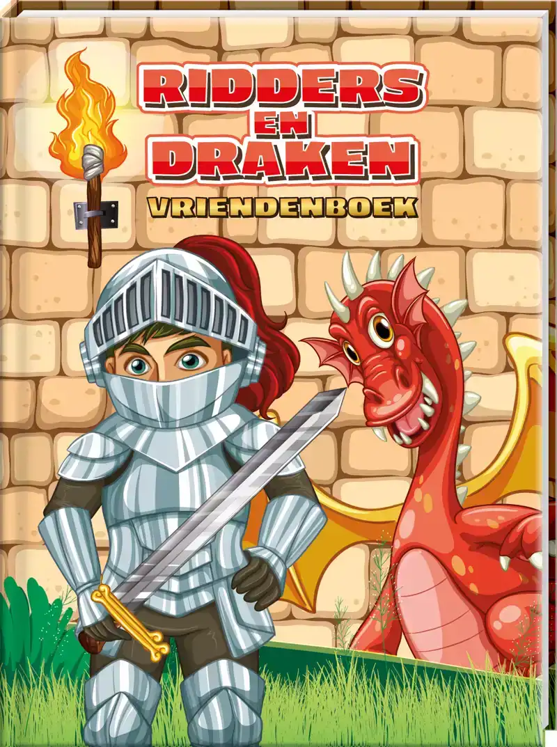 VRIENDENBOEK - RIDDERS EN DRAKEN