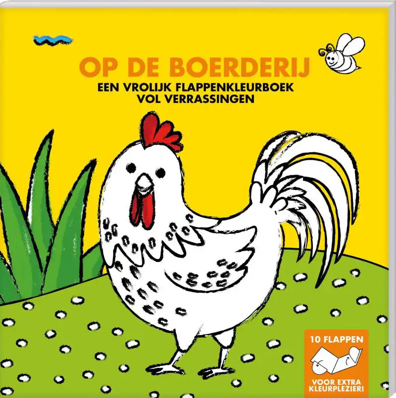 KLEURBOEK MET FLAPPEN INTERSTAT OP DE