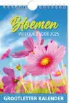 GROOTLETTER BLOEMEN WEEKKALENDER - 2025