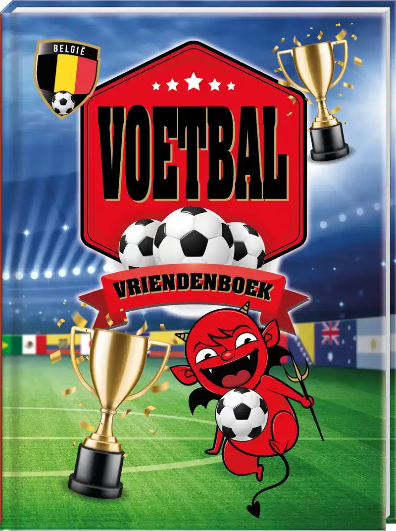 VRIENDENBOEK VOETBAL BELGIE
