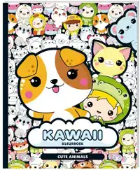 KAWAII KLEURBOEK - CUTE ANIMALS