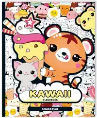 KAWAII KLEURBOEK - SNACKTIME