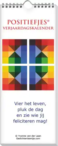 VERJAARDAGSKALENDER - POSITIEFJES