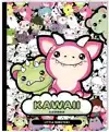 KAWAII KLEURBOEK - LITTLE MONSTERS