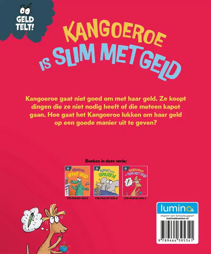 KANGOEROE IS SLIM MET GELD