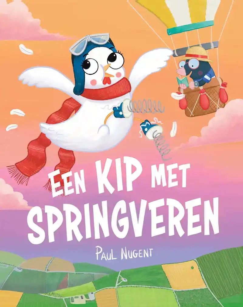 EEN KIP MET SPRINGVEREN