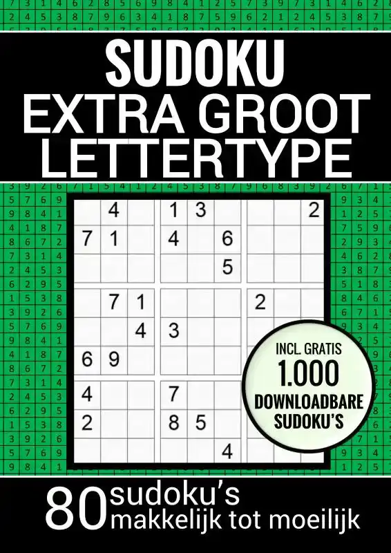 PUZZELBOEK VOOR SLECHTZIENDEN, OUDEREN, SENIOREN, OPA EN OMA