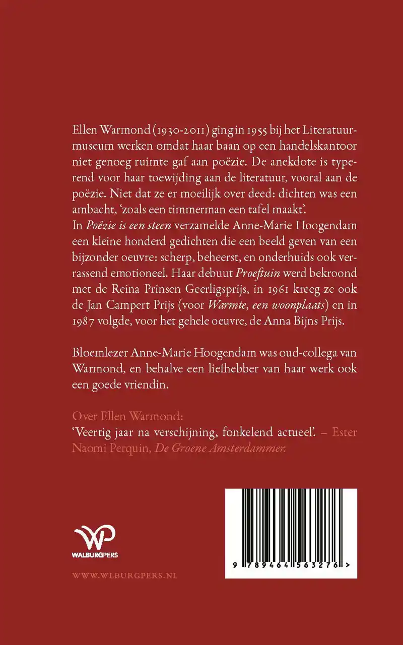 POEZIE IS EEN STEEN