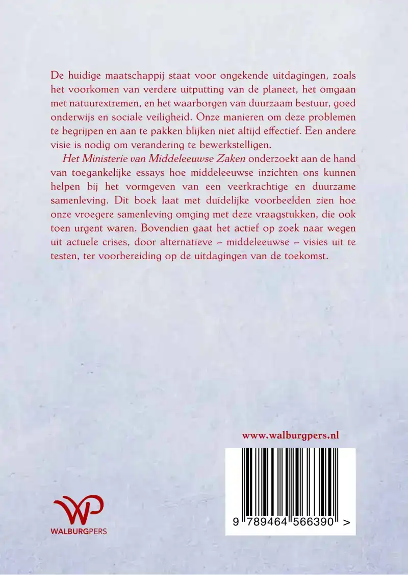 HET MINISTERIE VAN MIDDELEEUWSE ZAKEN