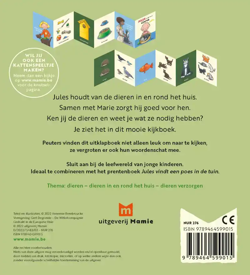 JULES ZORGT VOOR DIEREN