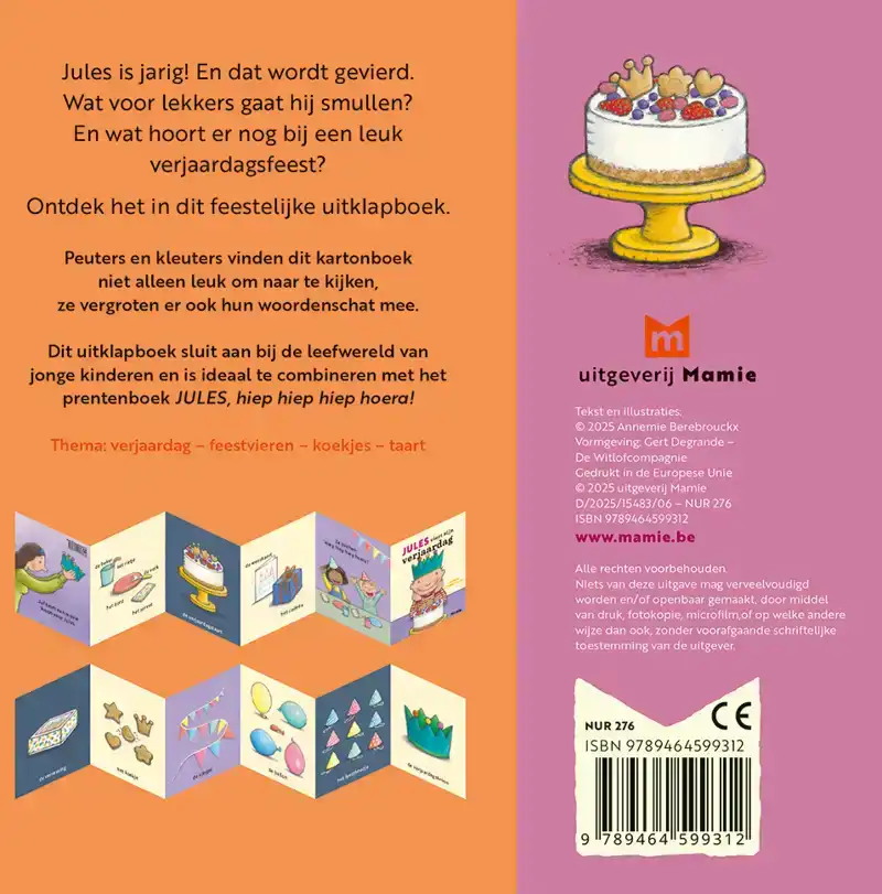 JULES VIERT ZIJN VERJAARDAG