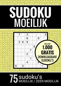 SUDOKU MOEILIJK / SUDOKU ZEER MOEILIJK - PUZZELBOEK: 75 MOEI