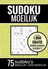 SUDOKU MOEILIJK / SUDOKU ZEER MOEILIJK - PUZZELBOEK: 75 MOEI