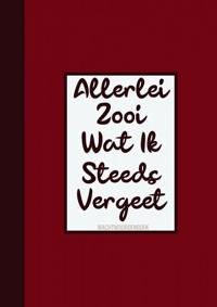 BOEK CADEAU MAN / BOEKCADEAU COLLEGA - WACHTWOORDENBOEKJE -