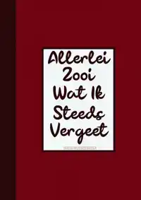 BOEK CADEAU MAN / BOEKCADEAU COLLEGA - WACHTWOORDENBOEKJE -