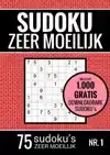 SUDOKU ZEER MOEILIJK - PUZZELBOEK: 75 ZEER MOEILIJKE SUDOKU