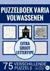 PUZZELBOEK VARIA VOOR OUDEREN, SLECHTZIENDEN, SENIOREN, OPA