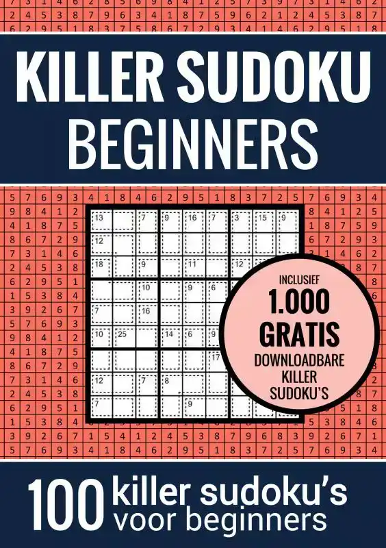 SUDOKU MAKKELIJK: KILLER SUDOKU - PUZZELBOEK MET 100 MAKKELI