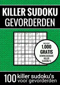 SUDOKU MEDIUM: KILLER SUDOKU - PUZZELBOEK MET 100 PUZZELS VO