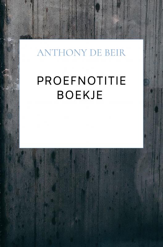 PROEFNOTITIE BOEKJE