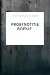 PROEFNOTITIE BOEKJE