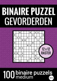 BINAIRE PUZZEL MEDIUM VOOR GEVORDERDEN - PUZZELBOEK MET 100